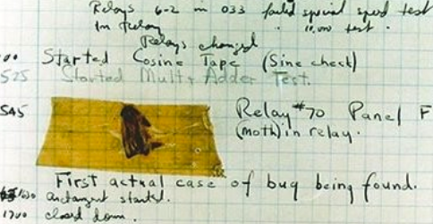 Bug report